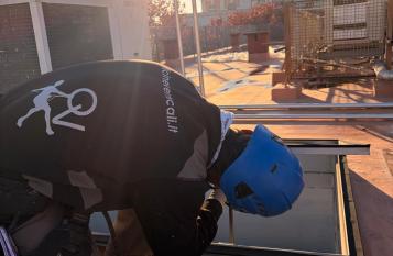 Concluso intervento per il Ministero del Lavoro: sostituzione lucernari in copertura - 